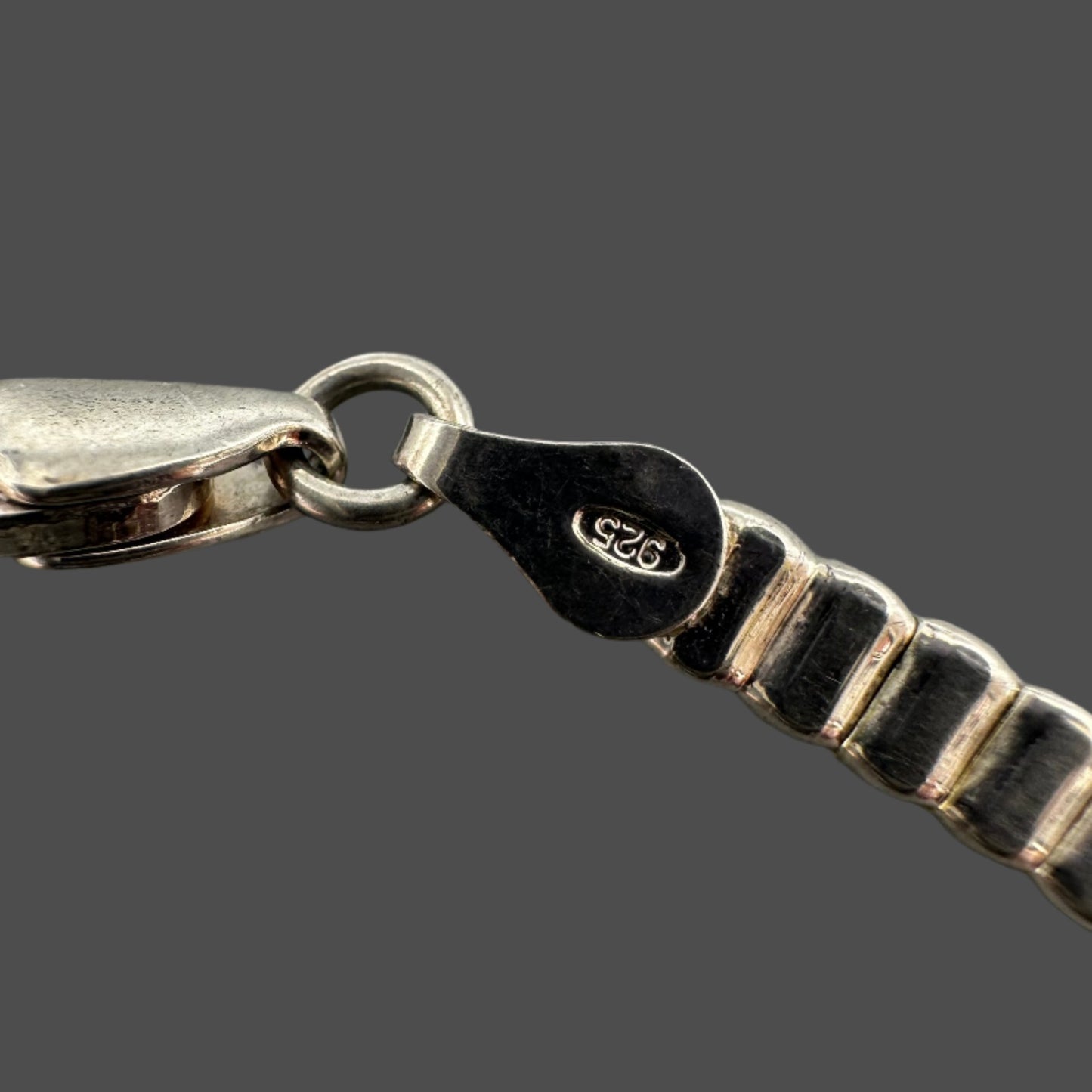 Vintage Sterling Silver Cleopatra Fringe necklace