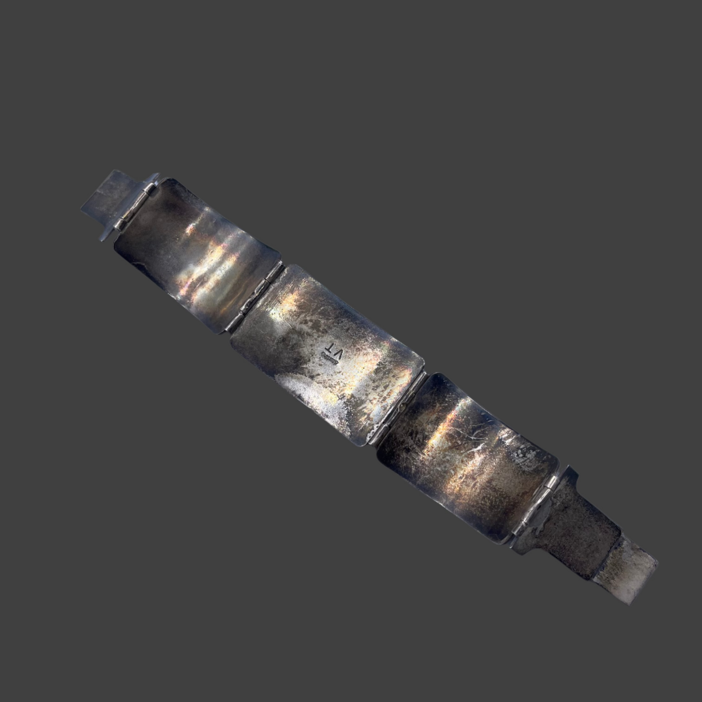 Native American turquoise rectangle bracelet