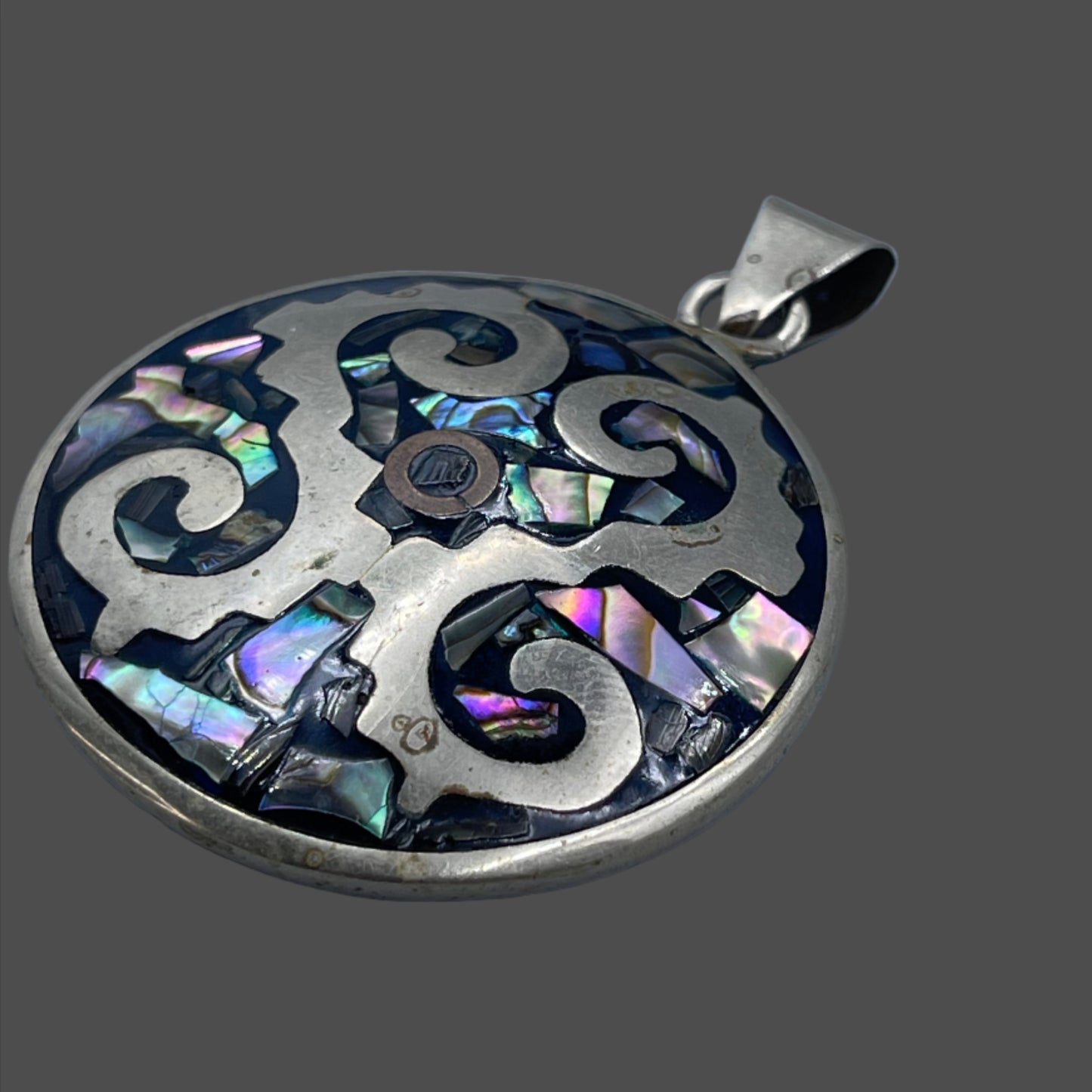 Abalone Fish Pendant