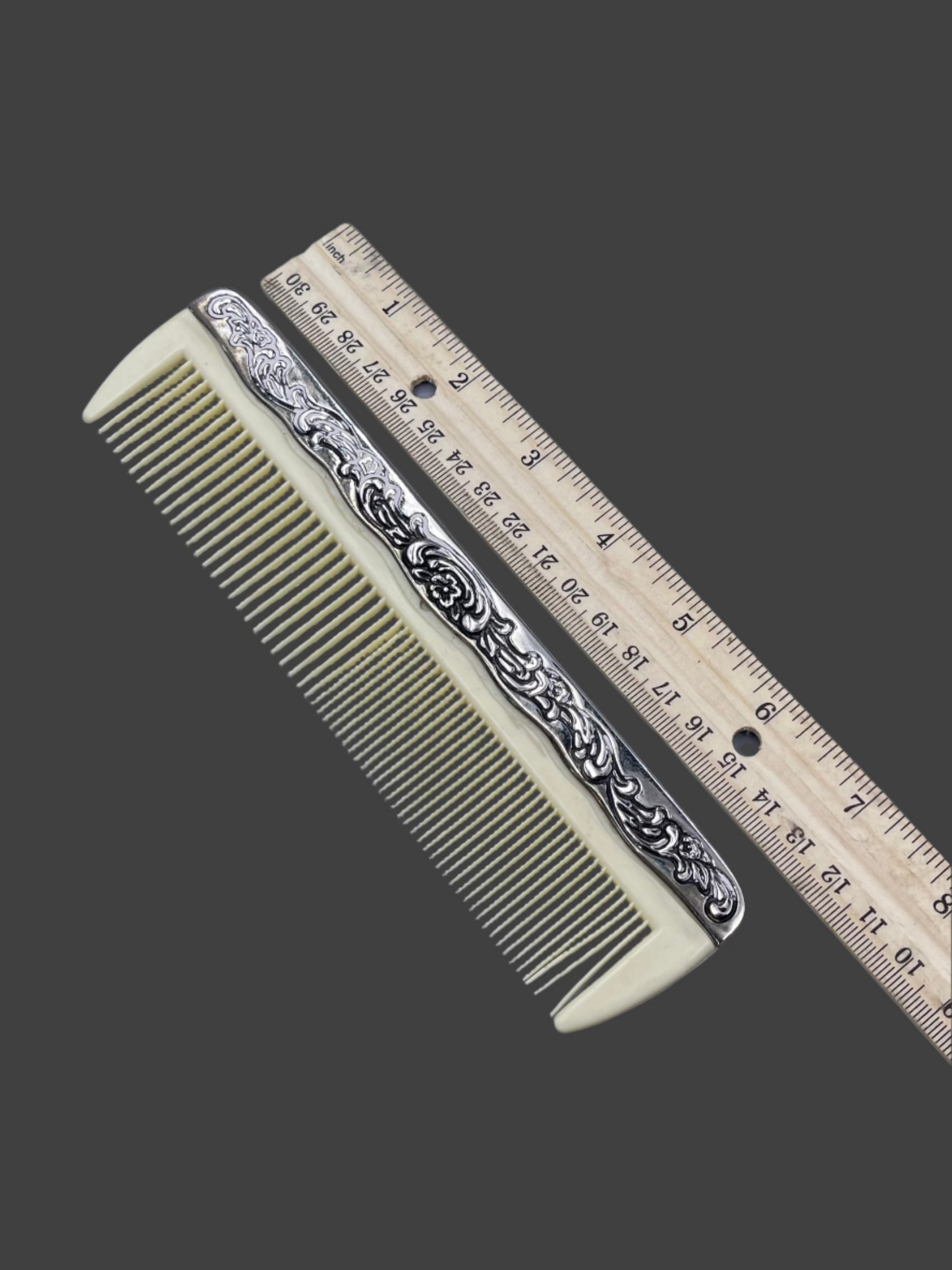 Sterling Silver Hair Comb