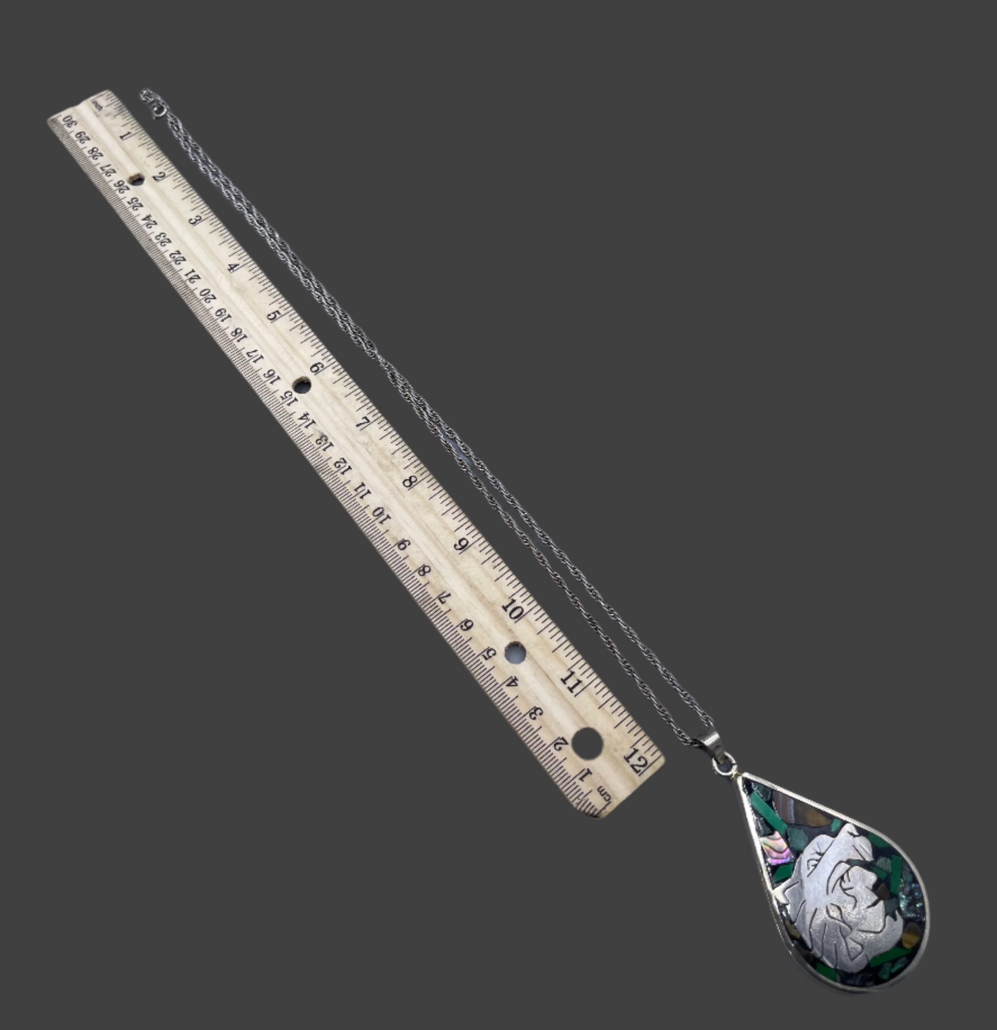 Animal Pendant with inlay turquoise