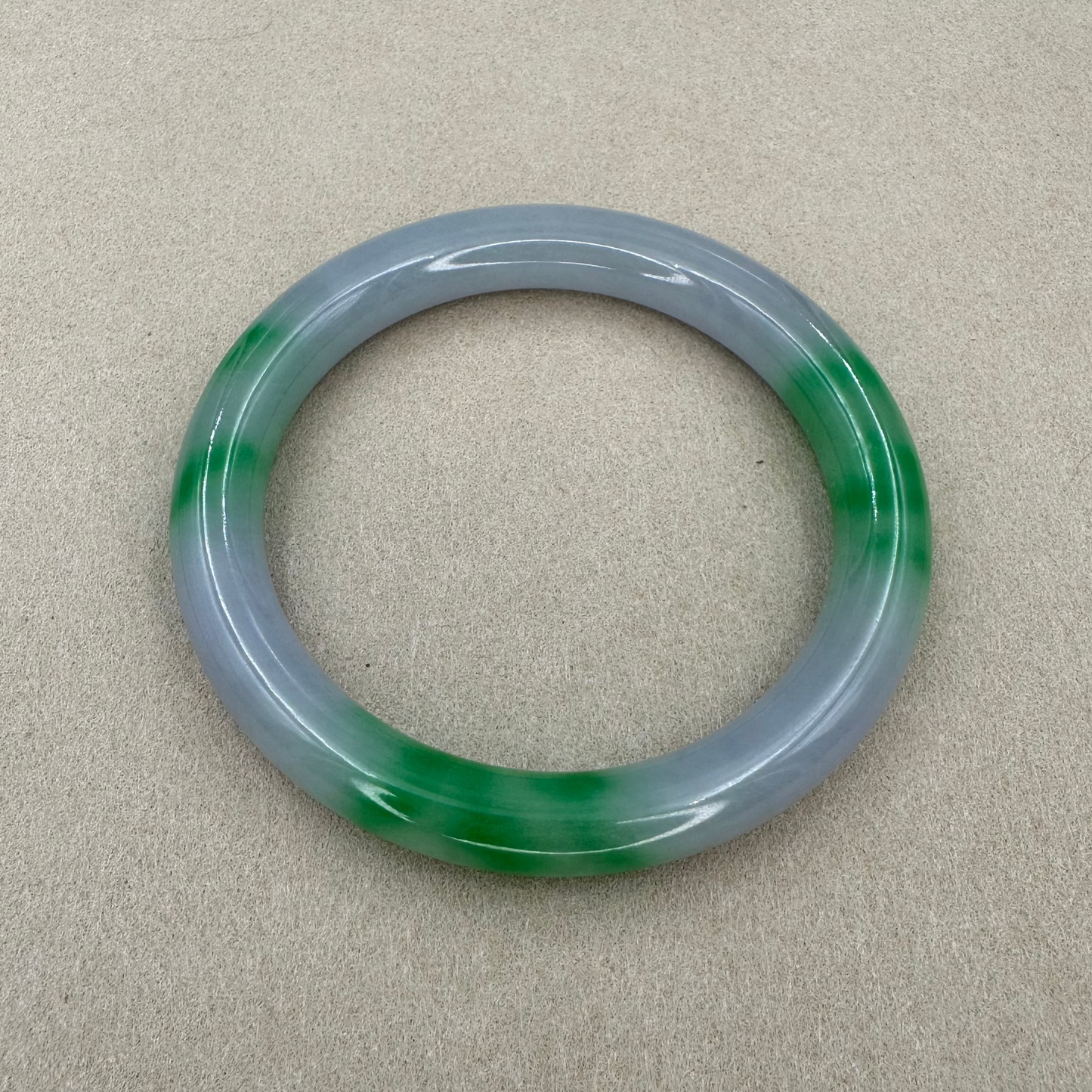 Solid Jade bangle bracelet