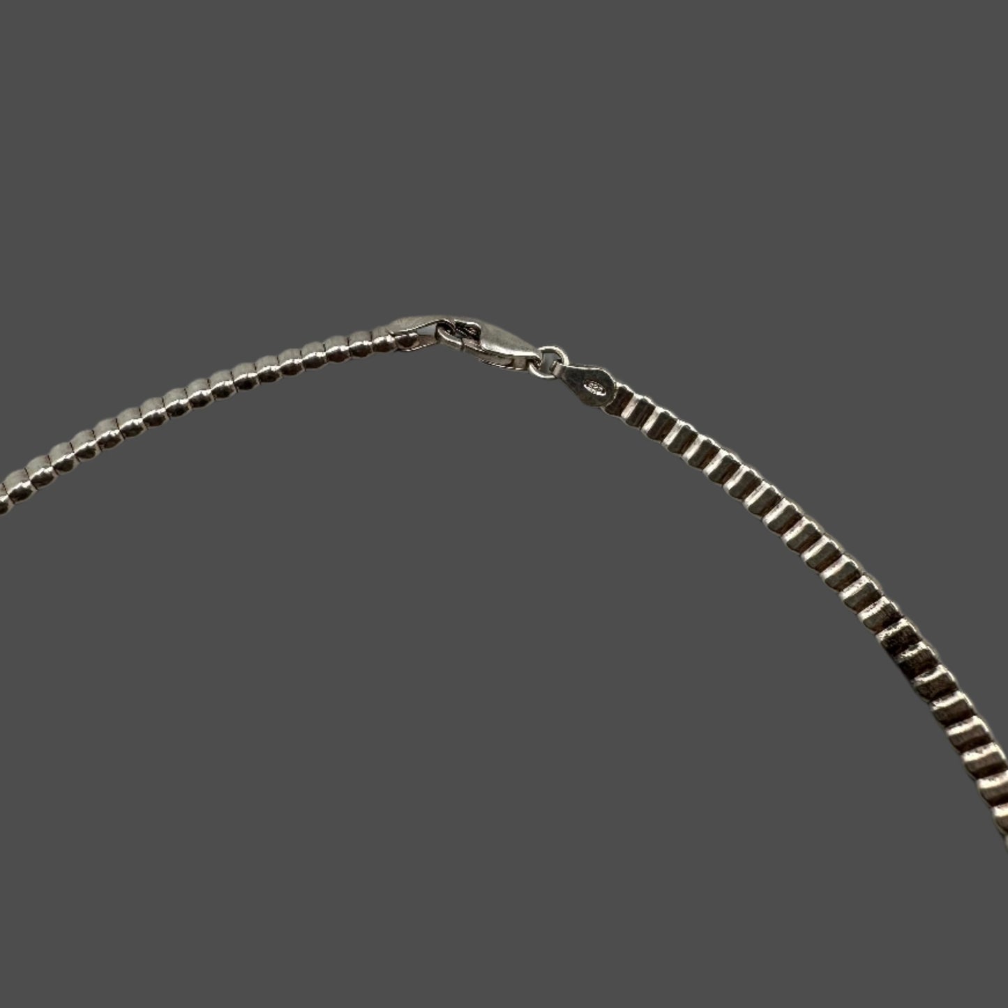 Vintage Sterling Silver Cleopatra Fringe necklace