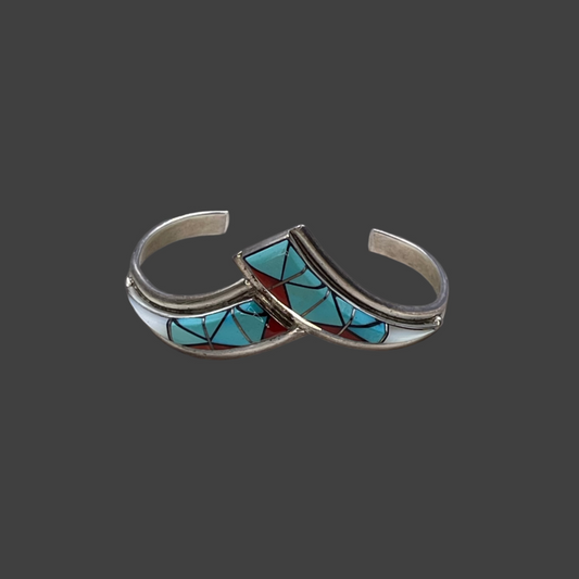 Angular Turquoise Cuff
