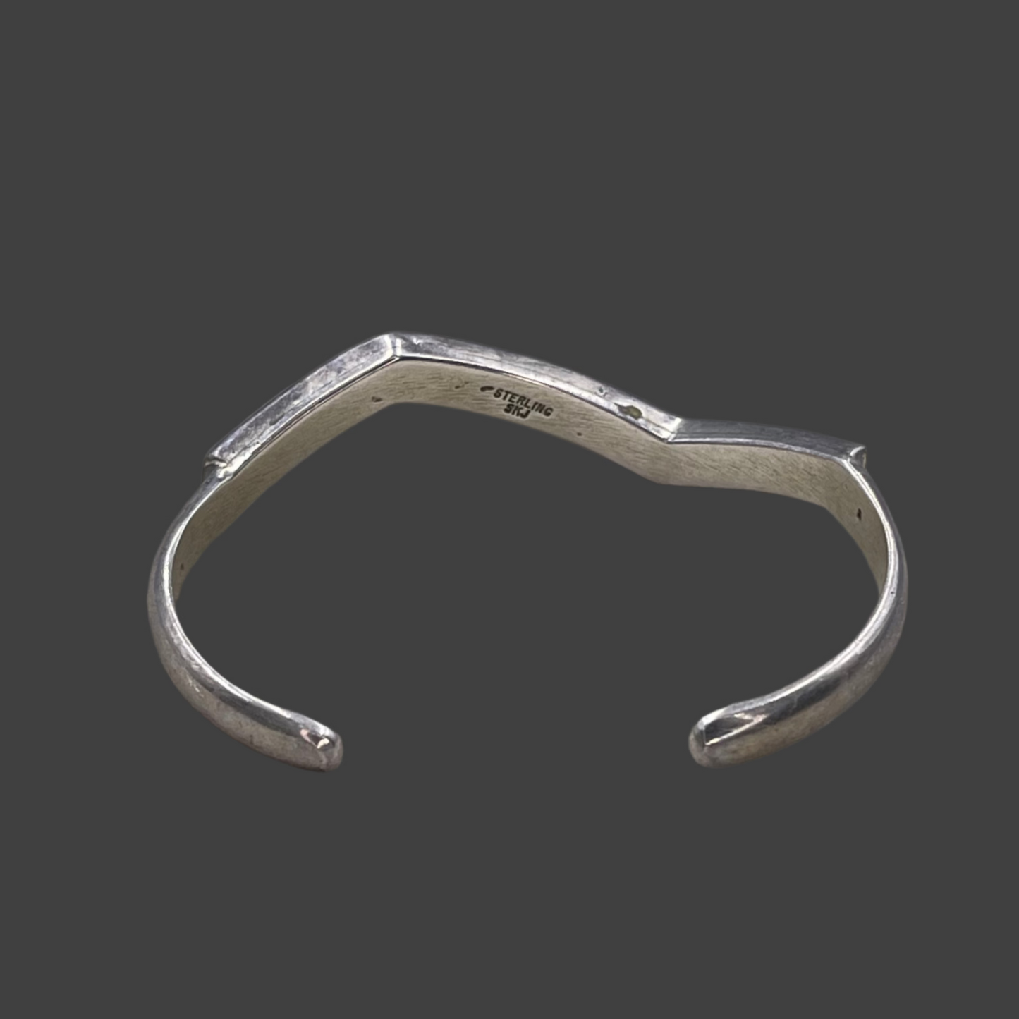 Zig Zag Turquoise Cuff