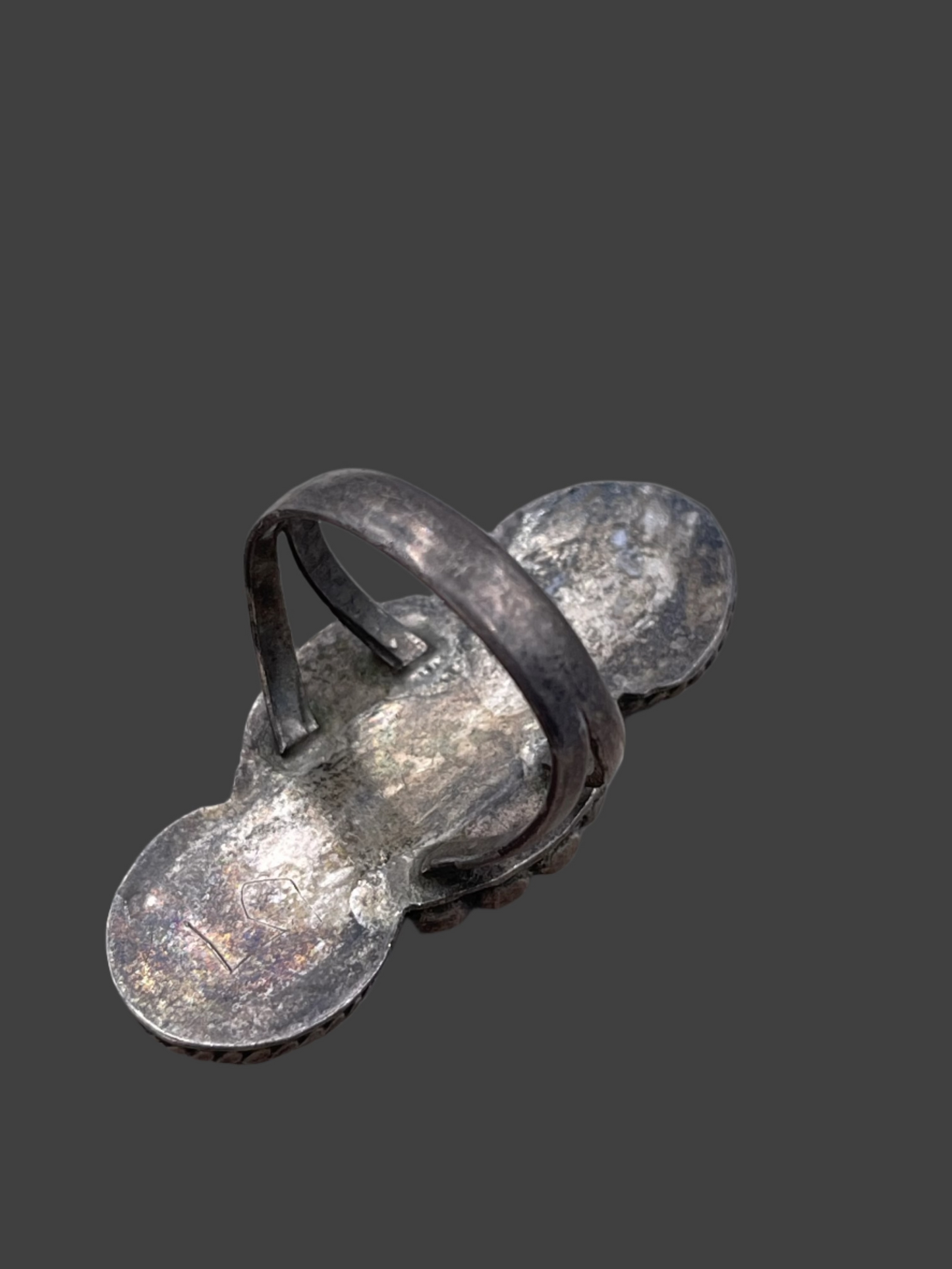 Triple Turquoise stone ring