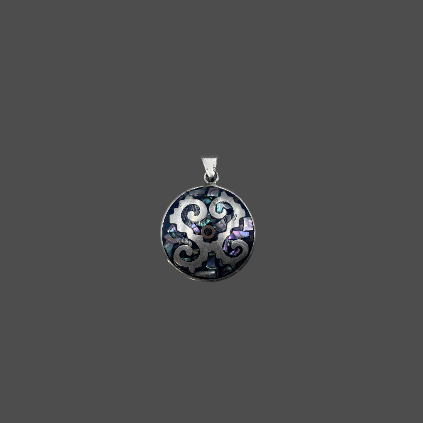 Abalone Fish Pendant