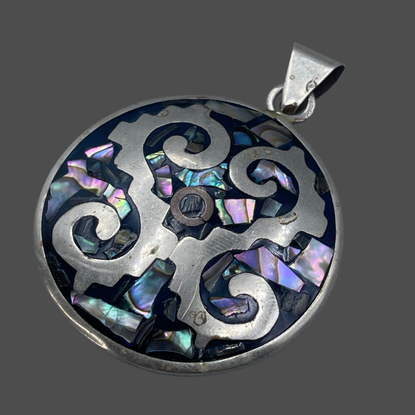 Abalone Fish Pendant