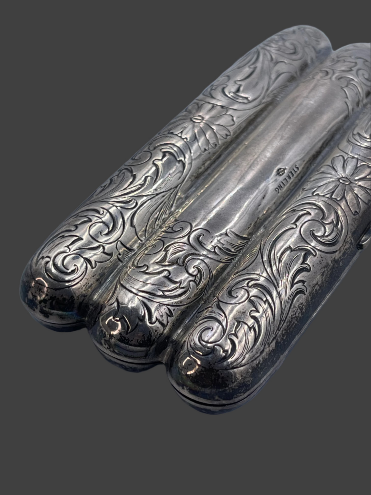 Sterling Silver cigar case