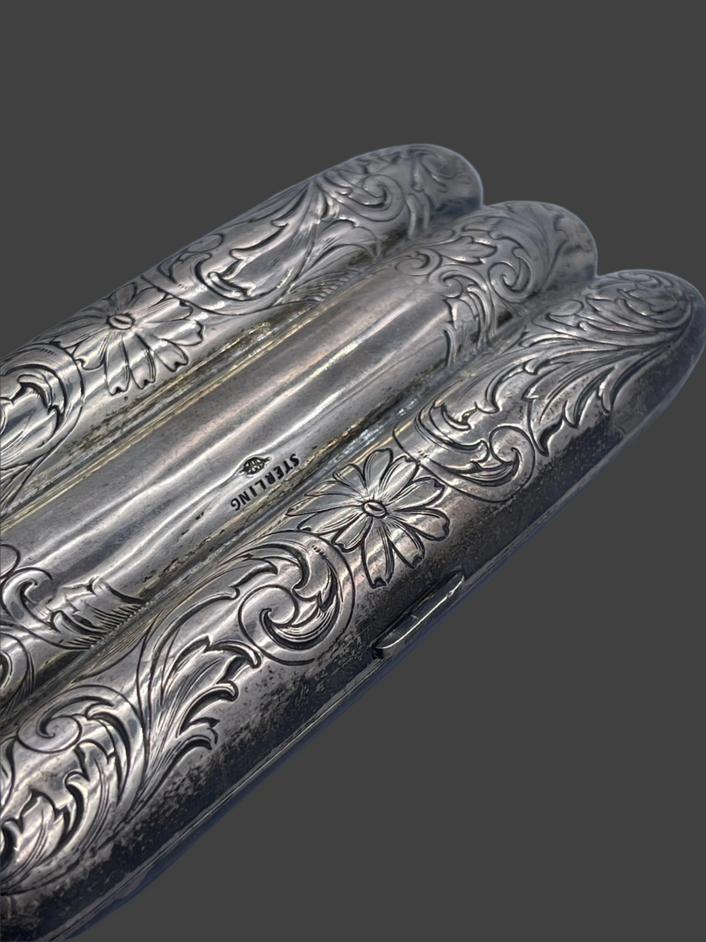 Sterling Silver cigar case