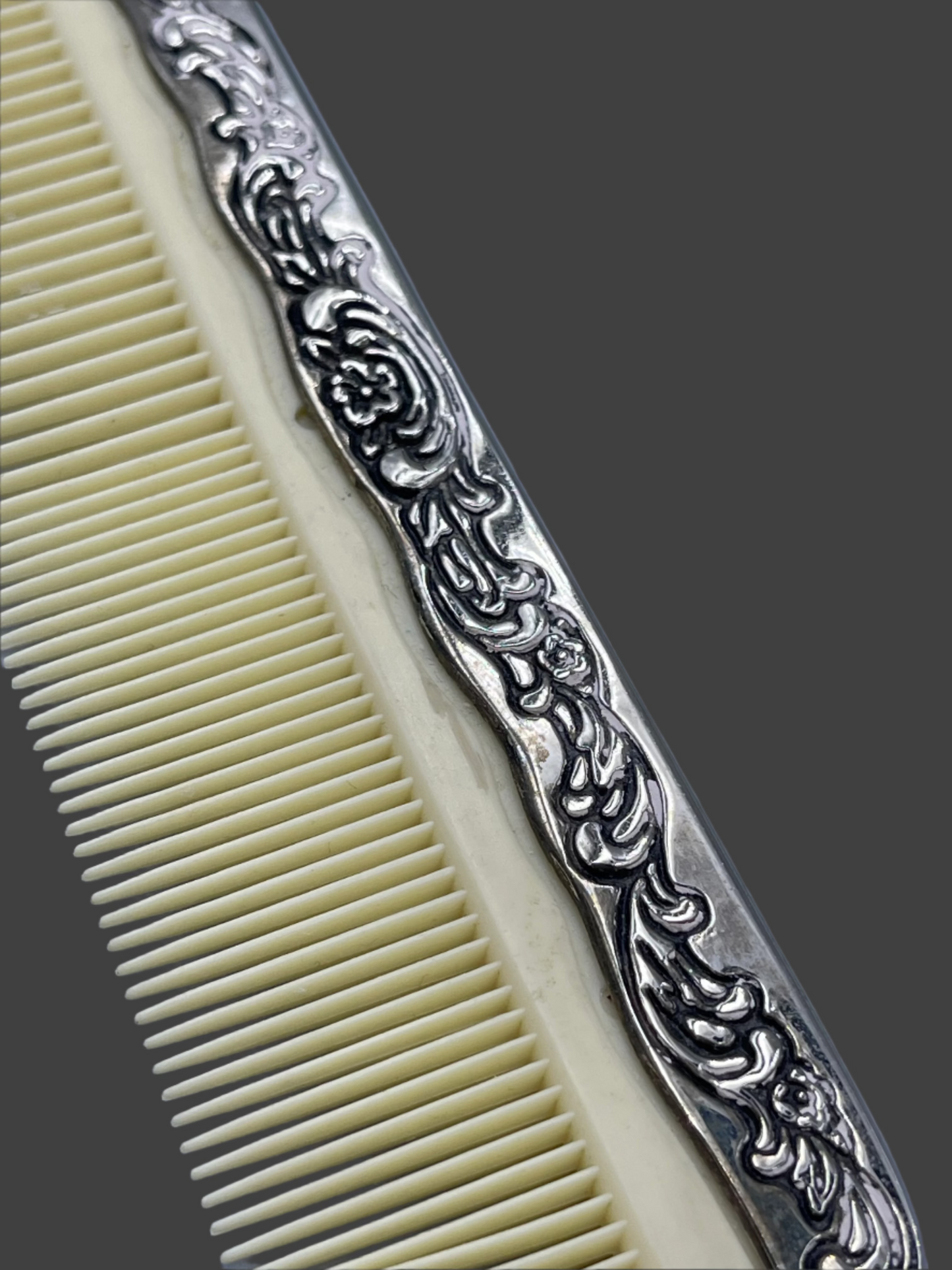 Sterling Silver Hair Comb