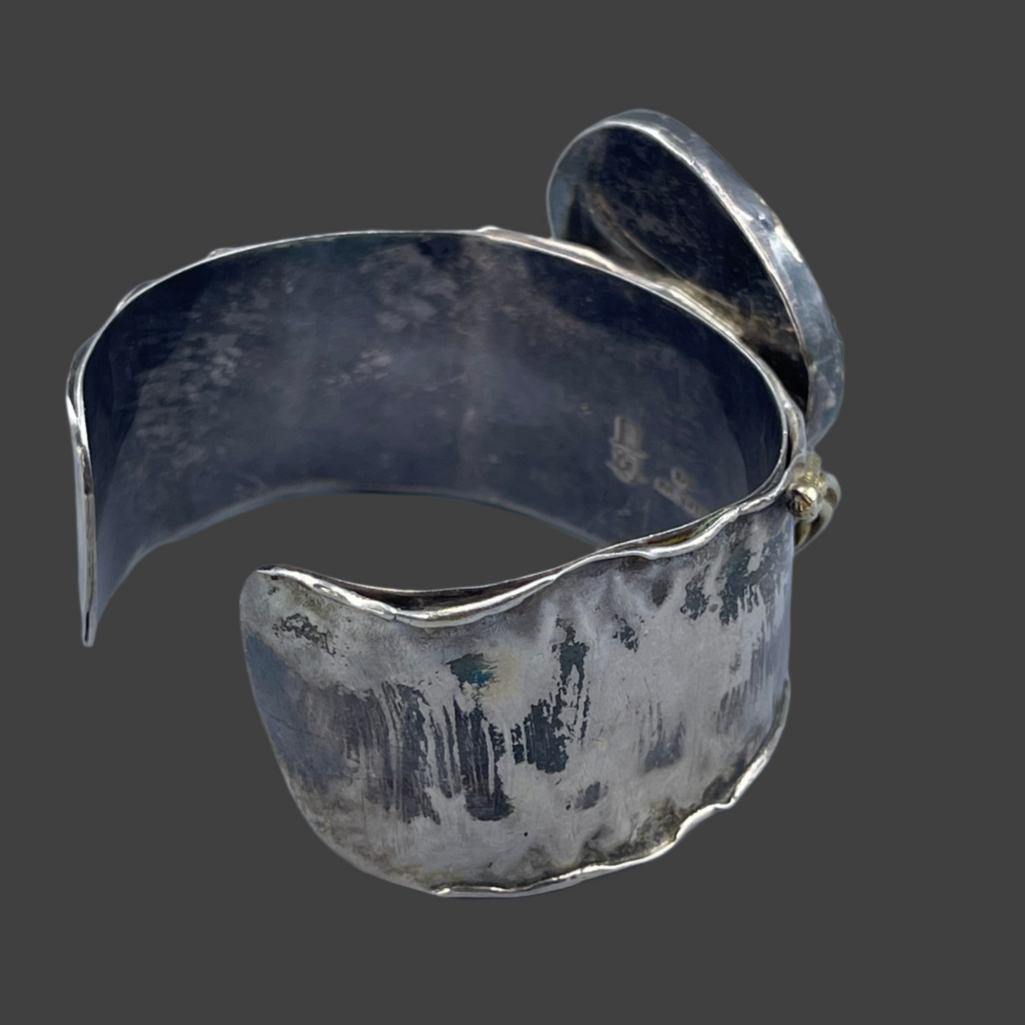 Handmade Large Pearl cuff