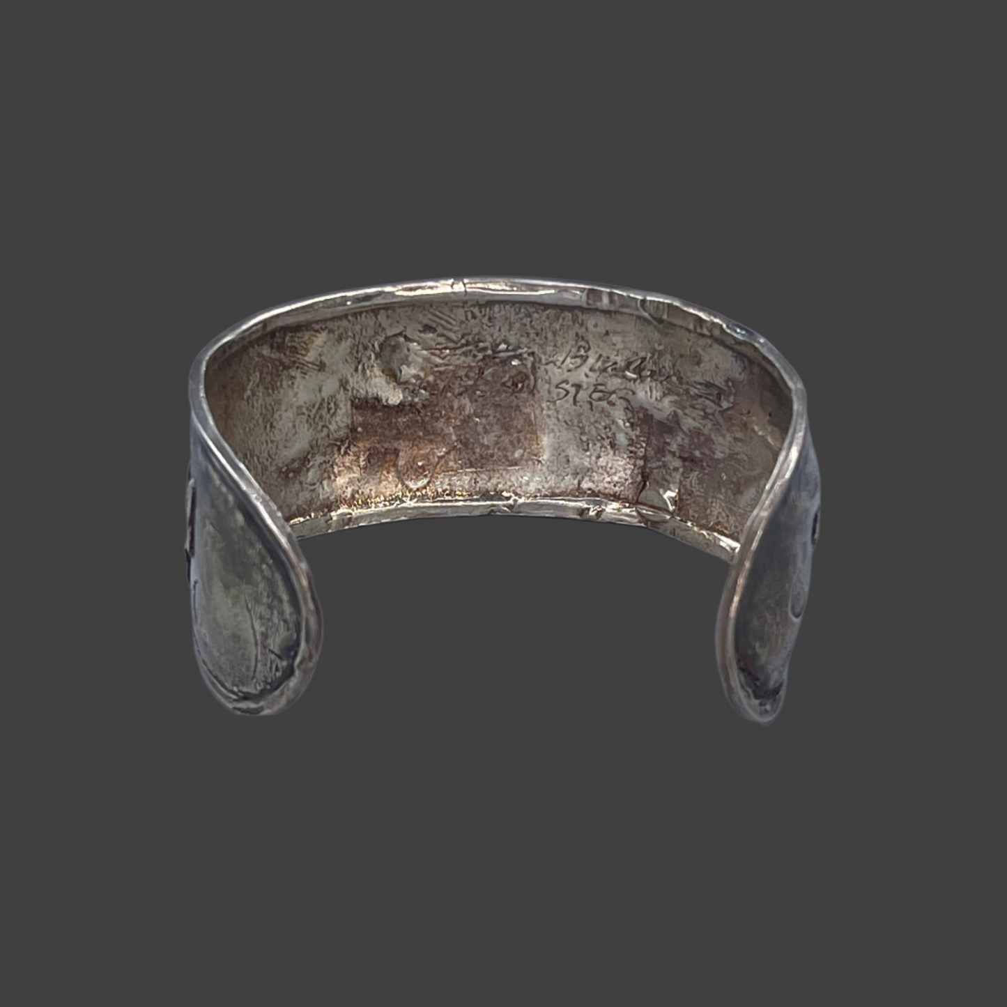 Handmade Deer turquoise cuff